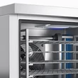 Sokkoló hűtő fagyasztó 5 tálcás GN1/1 és 600×400 EVCO HACCP digitális vezérlő ipari