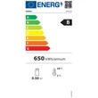 Húsérlelő szekrény zárható üegajtóval 300L