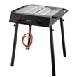 Xantos Black Gázos grillsütő , HENDI, Fekete, 9,5kW, 770x710x(H)870mm