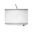 Rostlap bordázott, HENDI, Kitchen Termékcsalád, 220-240V/2400W, 527x404x(H)233mm
