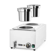 HENDI Ranger bain-marie készlet 2×4 literes tartállyal és fedéllel, HENDI, 8L, 220-240V/1000W, 604x332x(H)315mm