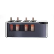 Cellar Pultra tehető borhűtő, 2 zónás, Arktic, Fekete, 220-240V/60W, 800x350x(H)293mm