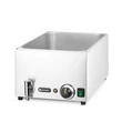 HENDI Ranger Bain Marie leeresztő csappal + 3x GN 1/3 fedéllel, HENDI, GN 1/1, 230V/1000W, 605x332x(H)242mm
