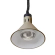 Állítható magasságú melegentartó lámpa, kúpos kivitelű., HENDI, Bézs, 230V/250W, ⌀275x(H)250mm