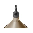 Állítható magasságú melegentartó lámpa, kúpos kivitelű., HENDI, Bézs, 230V/250W, ⌀275x(H)250mm