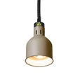 Függesztett melegentartó lámpa henger alakú, HENDI, Bézs, 230V/250W, ⌀175x(H)250mm