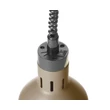 Függesztett melegentartó lámpa henger alakú, HENDI, Bézs, 230V/250W, ⌀175x(H)250mm