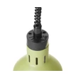 Függesztett melegentartó lámpa henger alakú, HENDI, Zöld, 230V/250W, ⌀175x(H)250mm