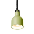 Függesztett melegentartó lámpa henger alakú, HENDI, Zöld, 230V/250W, ⌀175x(H)250mm