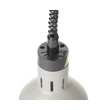 Függesztett melegentartó lámpa henger alakú, HENDI, Fehér, 230V/250W, ⌀175x(H)250mm