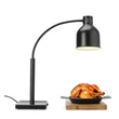 Rugalmas melegentartó lámpa , HENDI, Fekete, 220-240V/250W, 268x200x(H)660mm