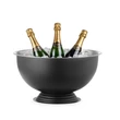 Pezsgőhűtő tál, BarUp, 13L, Fekete, ⌀393x(H)214mm