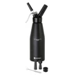 Habszifon, HENDI, Kitchen Line, 0,95L, Fekete, ⌀95x(H)320mm