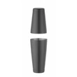 Tin-on-Tin Boston shaker, BarUp, 0,8L, Fekete, ⌀90mm