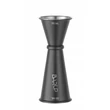Jigger 25/50 ml, BarUp, Fekete, ⌀44x(H)110mm