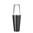 Boston shaker, BarUp, 0,8L, Fekete, ⌀x(H)mm