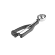 Fagylaltadagoló kanál balkezeseknek, Stöckel, 1/30, Fekete, ⌀49x(H)mm