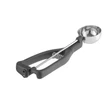 Fagylaltadagoló kanál balkezeseknek, Stöckel, 1/36, Fekete, ⌀46x(H)mm