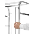 Mobil kocsi mosogatógép kosarakhoz - 7 x 500x500 mm, HENDI, 615x560x(H)1710mm