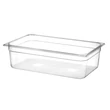 GN edény 1/1, HENDI, Profi Termékcsalád, GN 1/1, 21L, Átlátszó, 530x325x(H)150mm