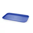 Polipropilén gyorséttermi tálca GN 1/1, AmerBox, GN 1/1, Kék, 530x325x(H)20mm