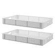 Pizzakelesztő láda, HENDI, Fehér, 600x400x(H)70mm