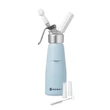 Habszifon, HENDI, 0,5L, Pasztell kék, ⌀80x(H)260mm