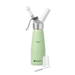 Habszifon, HENDI, 0,5L, Pasztell zöld, ⌀80x(H)260mm