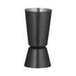 Jigger 25/35 ml, BarUp, Fekete, ⌀40x(H)75mm