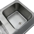 Maxima Fritőz - 2 x 16L - 2 kosár - lefolyócsappal és állvánnyal - 230V