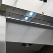 Maxima Hűtőszekrény - 400L - 3 állítható polc - rozsdamentes acélból készült - kerekeken