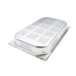 Maxima Gasztronorm tartály 1/1 GN - Perforált - 6,5cm mély - 53 x 32,5cm - Rozsdamentes acél