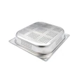 Maxima Gasztronorm tartály 2/3 GN - Perforált - 6,5cm mély - 32,5 x 35,4cm - Rozsdamentes acél