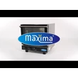 Maxima Kombigőzölős sütő - 4 Tálcára (1/1 GN / 60 x 40 cm) - Analóg - 400V