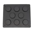 Maxima Tortilla forma - hullámos - 84/71 mm - 8 db
