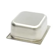 Maxima Gasztronorm tartály 1/2 GN - 15cm mély - 32,5 x 26,5cm - Rozsdamentes acél