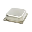 Maxima Gasztronorm tartály 2/3 GN - 10cm mély - 32,5 x 35,4cm - Rozsdamentes acél