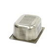 Maxima Gasztronorm tartály 1/2 GN - Perforált - 15cm mély - 32,5 x 26,5cm - Rozsdamentes acél