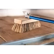 Forgó fejes sütőkefe,sörtékkel 120cm nyéllel
