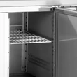 Tefcold Rozsdamentes hűtött munkaasztal, 2 ajtós