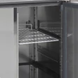 Tefcold Hűtött munkaasztal – 2 ajtós, oldalsó kompresszor – rozsdamentes (inox)