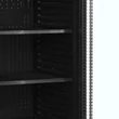 Tefcold Italhűtő – 345 L – fekete külső és belső reklámfelületettel