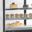 Tefcold Hűtött bemutatópult – 191 L – rozsdamentes (inox)