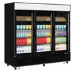 Tefcold Bemutató hűtő – 1436 L – 3 ajtós -  reklámfelülettel