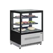 Tefcold Hűtött bemutatópult – 140 L – rozsdamentes (inox)