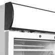 Tefcold Bemutató fagyasztó, reklámfelülettel – 270 L – fehér