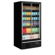 Tefcold Galaxy+ Maxi Fekete Szupermarket többpolcos hűtő – 604 L – 2 ajtós