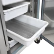 Tefcold Halhűtő – 507 L – rozsdamentes (inox)