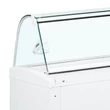 Tefcold Ventillációs fagyipult – fehér - 4+4 tégely