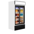 Tefcold Kétajtós bemutató hűtő – 524 L –  reklámfelülettel